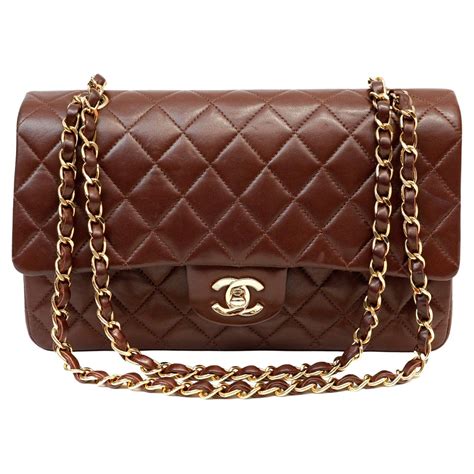 chanel flap brown|chanel flap bag jumbo.